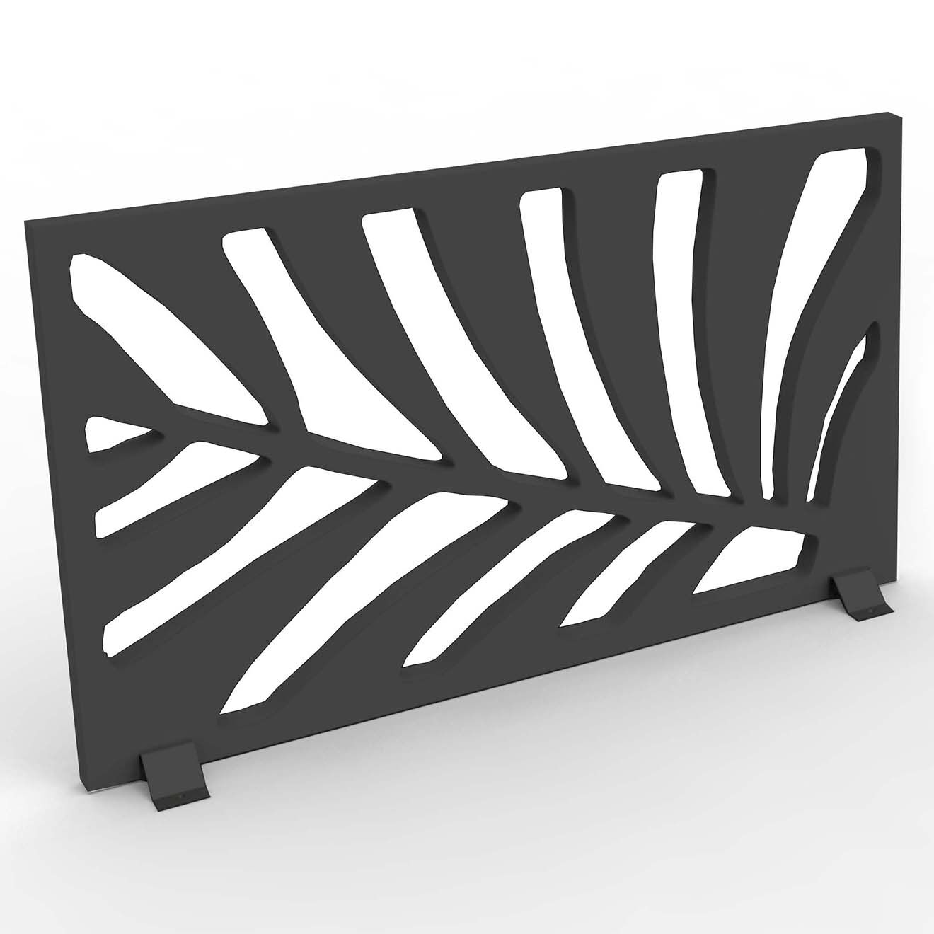 Serralunga Séparateur kentia design par lineeverdi anthracite - 5x90x150 cm