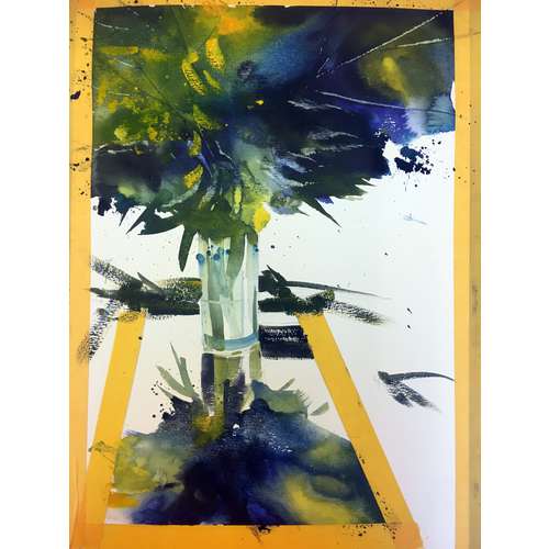 NIPPON GOLD TAPE, Aquarell Tape aus Reispapier