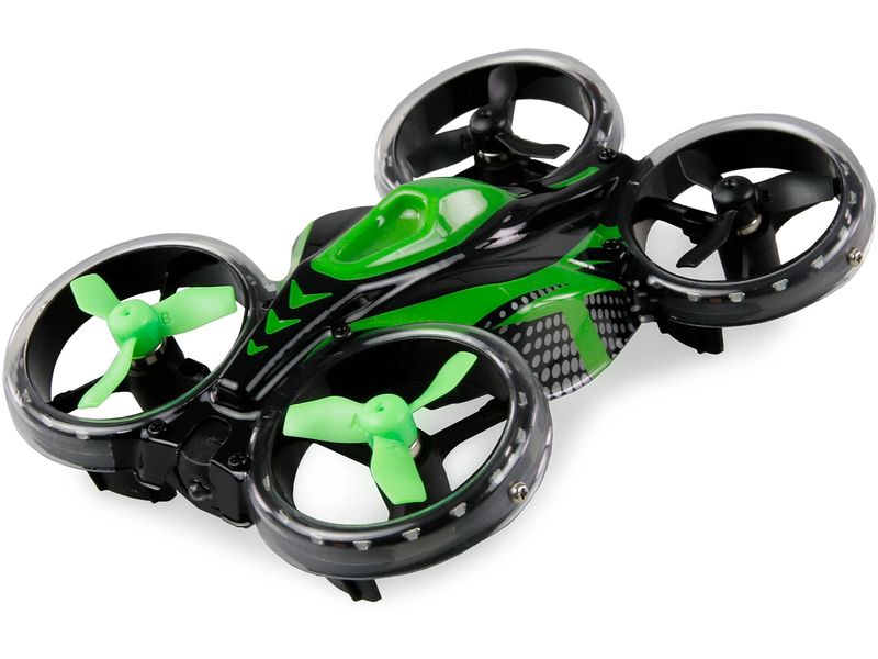 Amewi FightStar Battle Drone Grün, RTF 2-in-1-Drohne mit IR-Kampffunktion