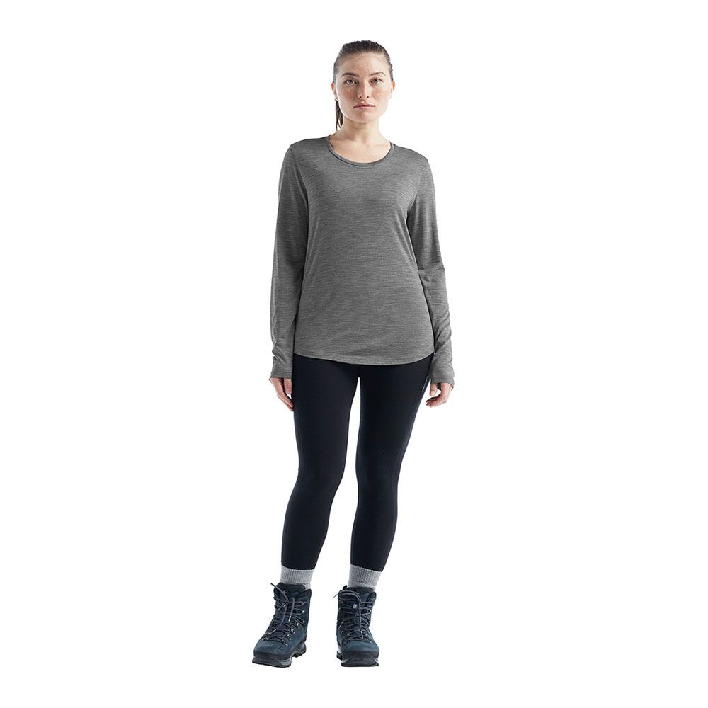 Icebreaker SPHERE II - Tee-shirt Femme metro hthr