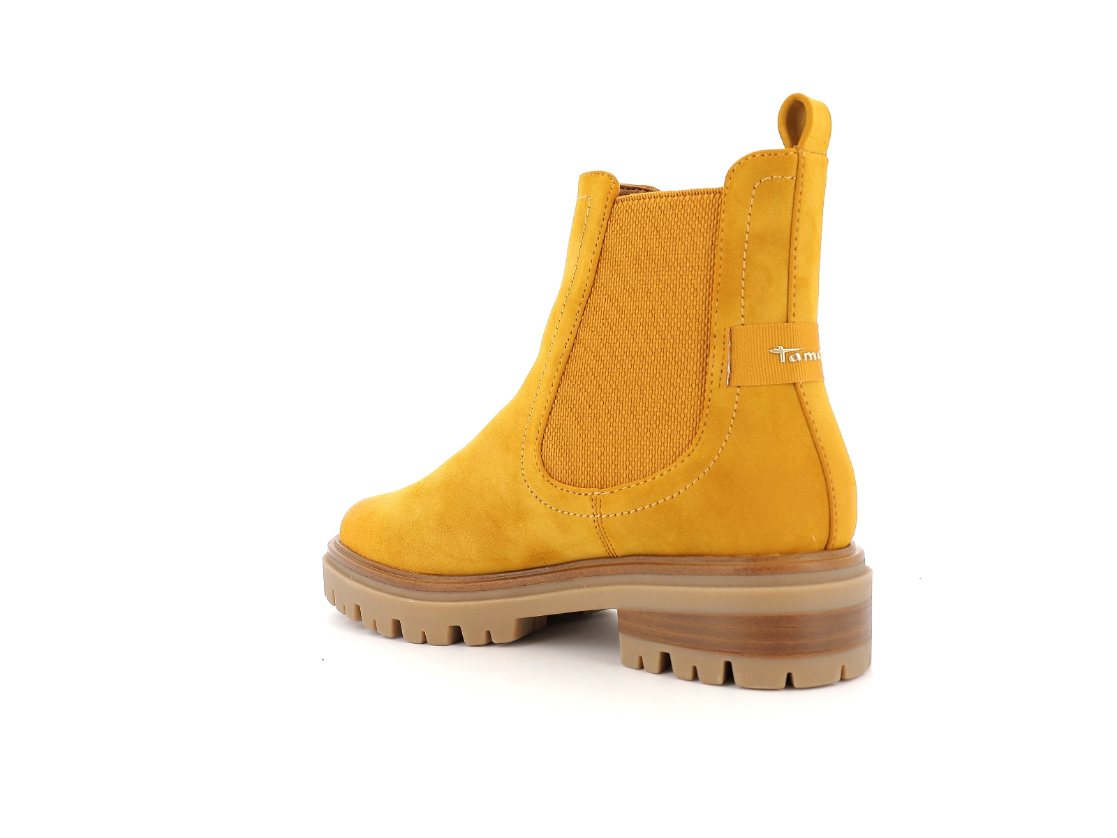 Tamaris-25418 velours Moutarde