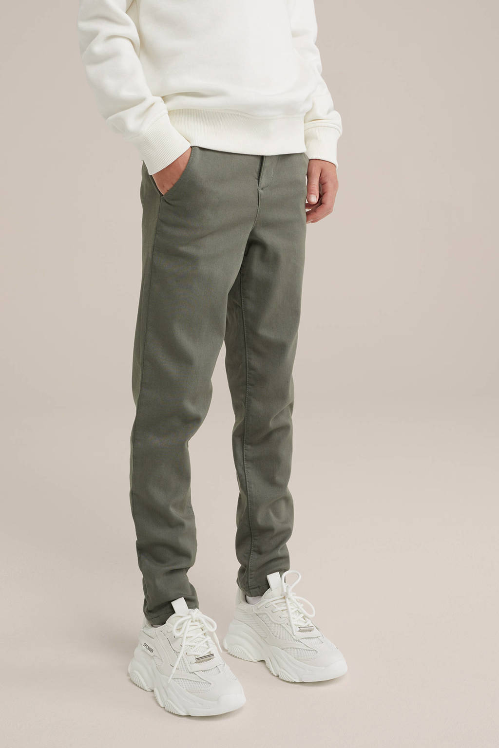 slim fit broek