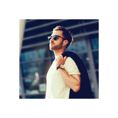 T'nB FRENCH TOUCH FEAT 2 - Kit main libre - écouteur sans fil bluetooth - blanc