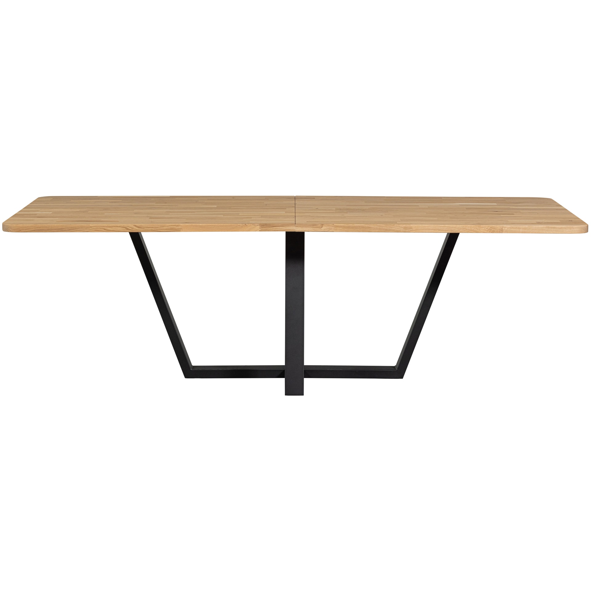 XL-Tisch COMBI-TABLO 240 x 100 cm Eiche massiv U-Gestell