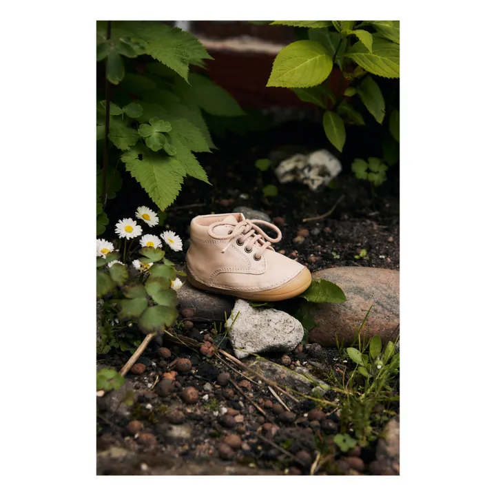 Petit Nord Baskets Lacets Bootie | Crème