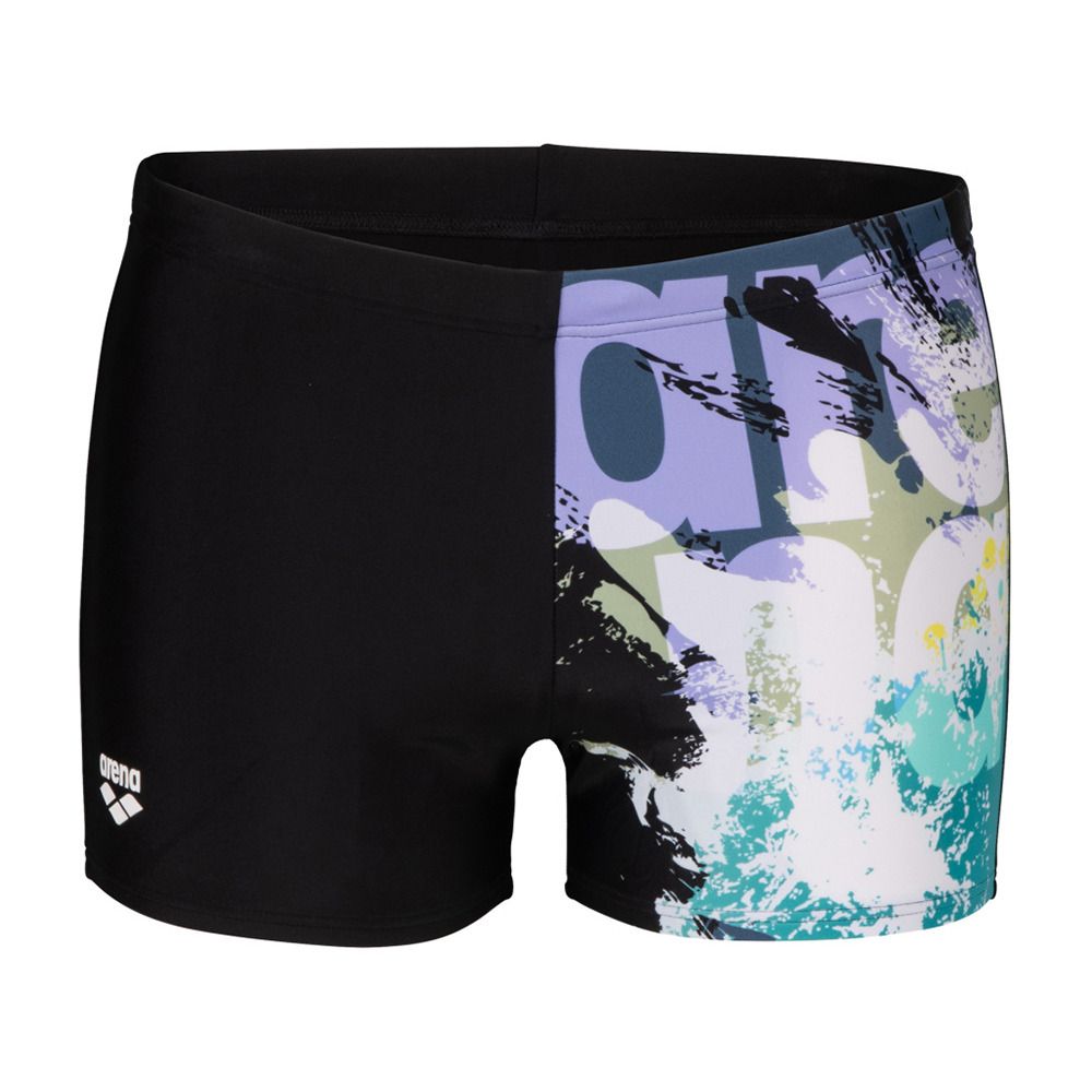 Arena WAVES BREAKING - Boxer de bain Homme black/black multi