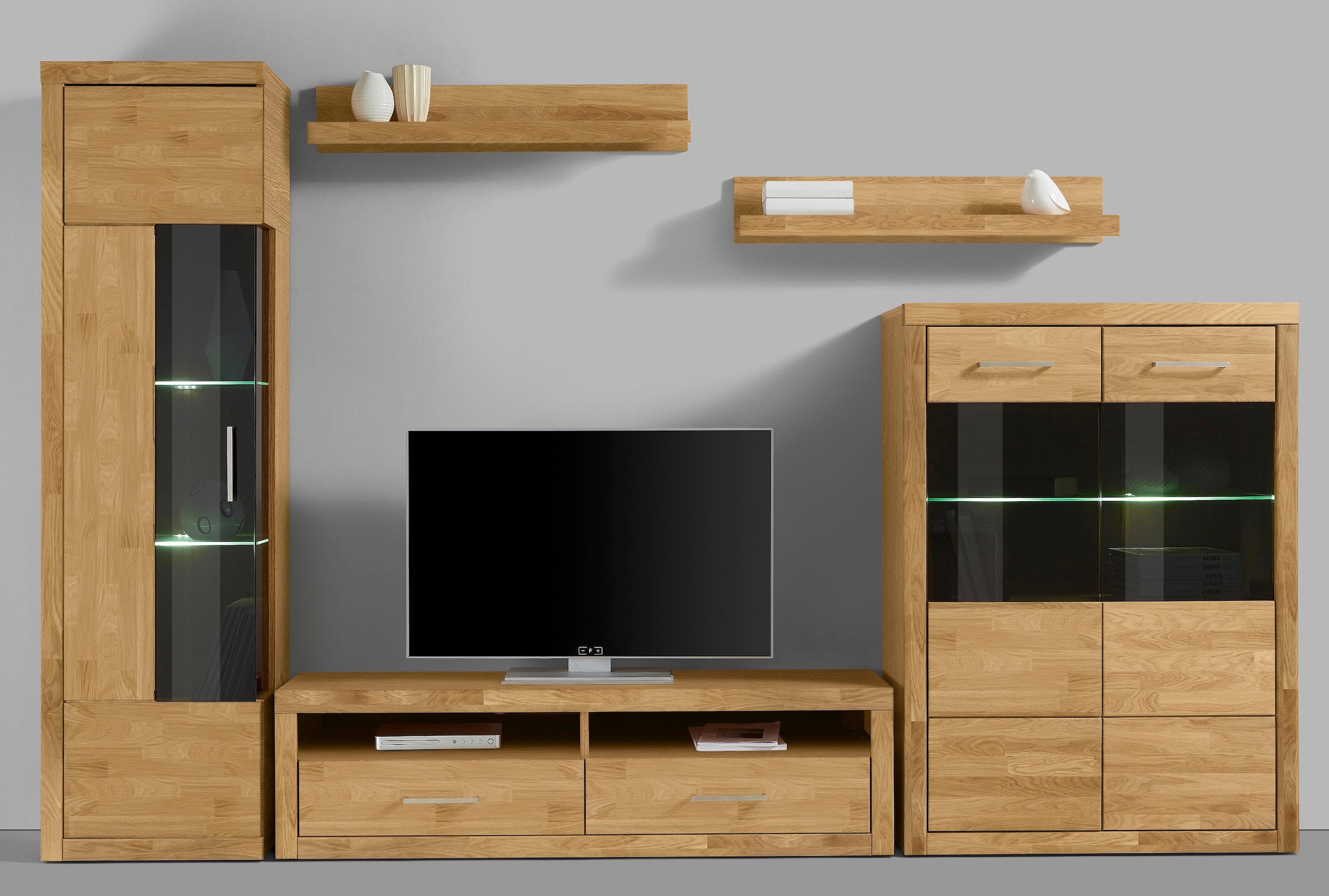 Home affaire Wohnwand »Ribe Wohnwand Set-5 St.« 5 Stk. tlg.