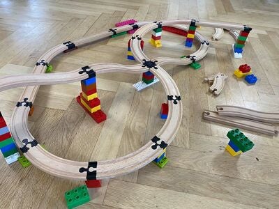 TOY2 Track Connector Builder Set Koblinger