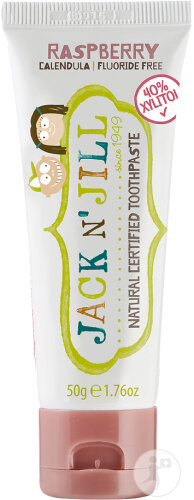 Jack N'Jill Dentifrice Naturel Framboise Pour Enfants Tube 50g