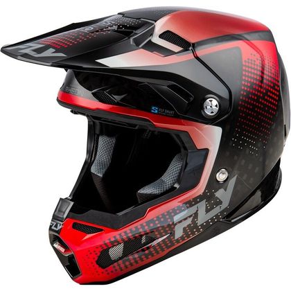 Casque cross Fly FORMULA S - PROTOCOL 2025 - Rouge