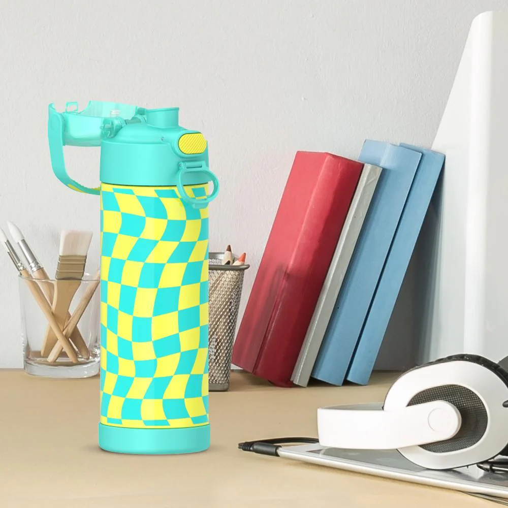 16oz FUNTAINER® WATER BOTTLE WITH LOCKING LID