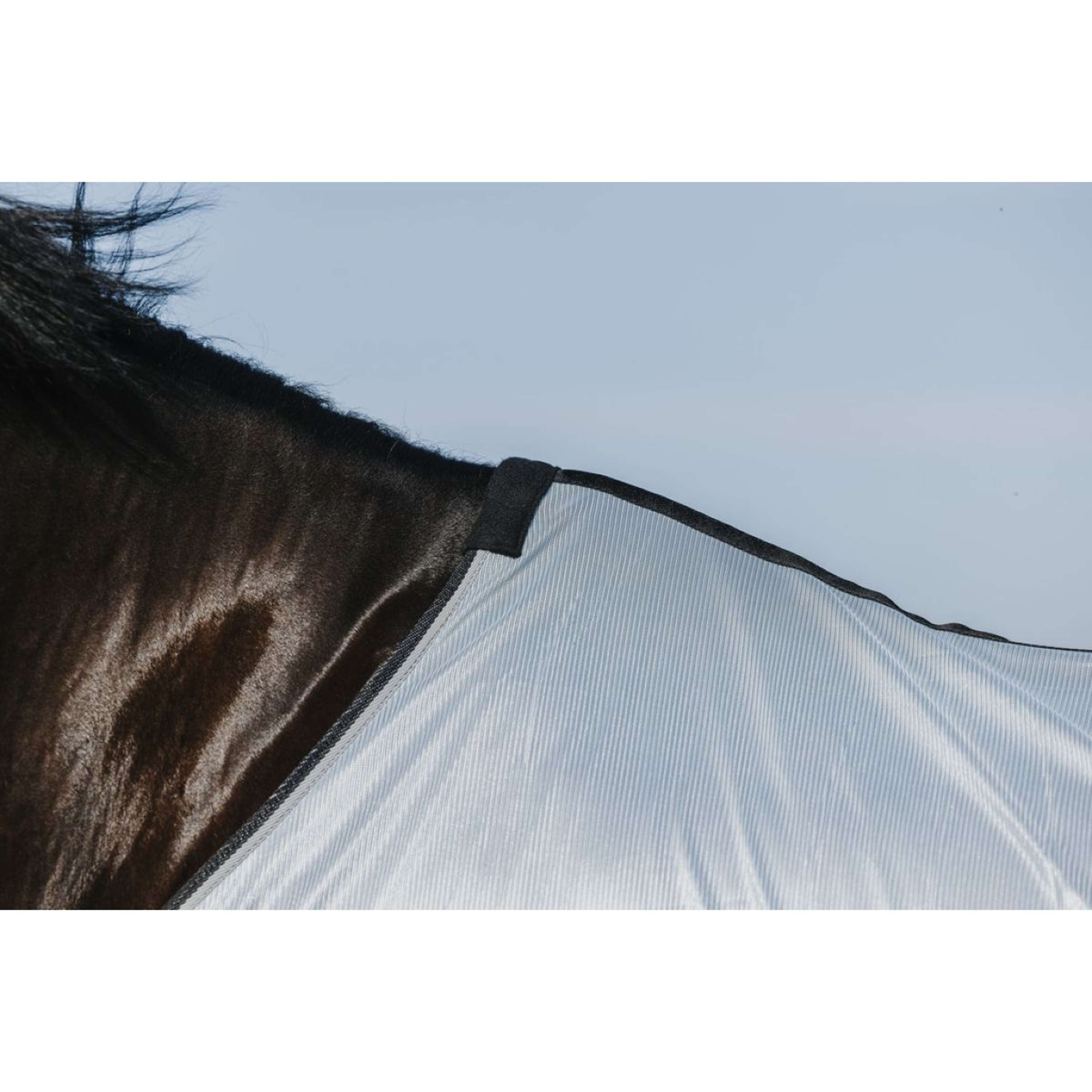 Riding World Vliegendeken Belly Mesh Grijs