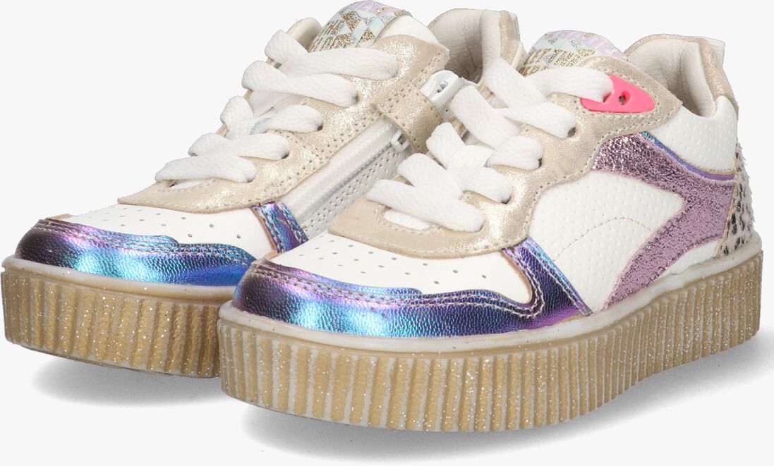 BRAQEEZ witte braqeez lage sneakers peggy paris