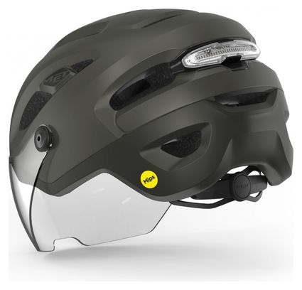 Casque MET Intercity Mips Gris Mat