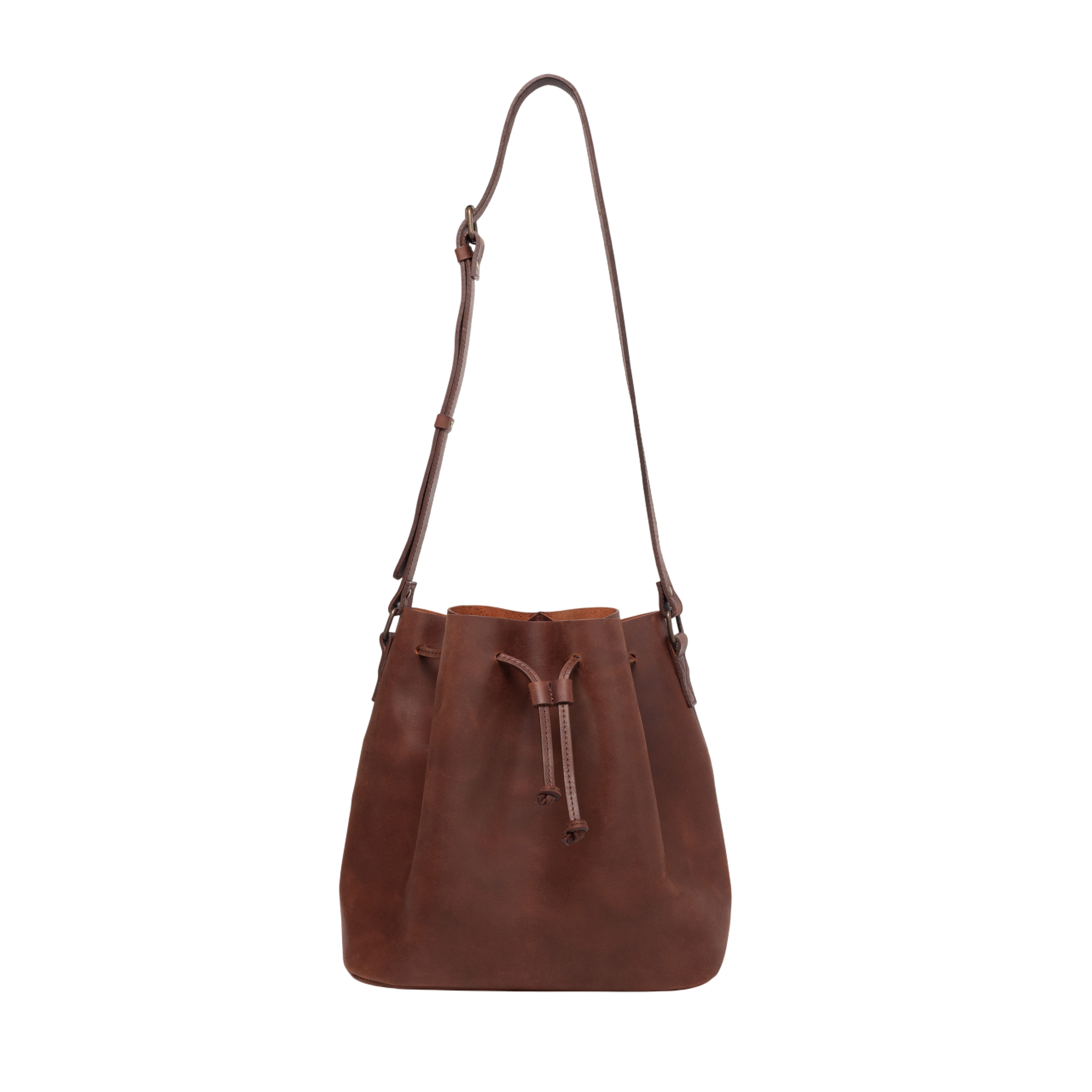 Bucket Bag Dark-Brown
