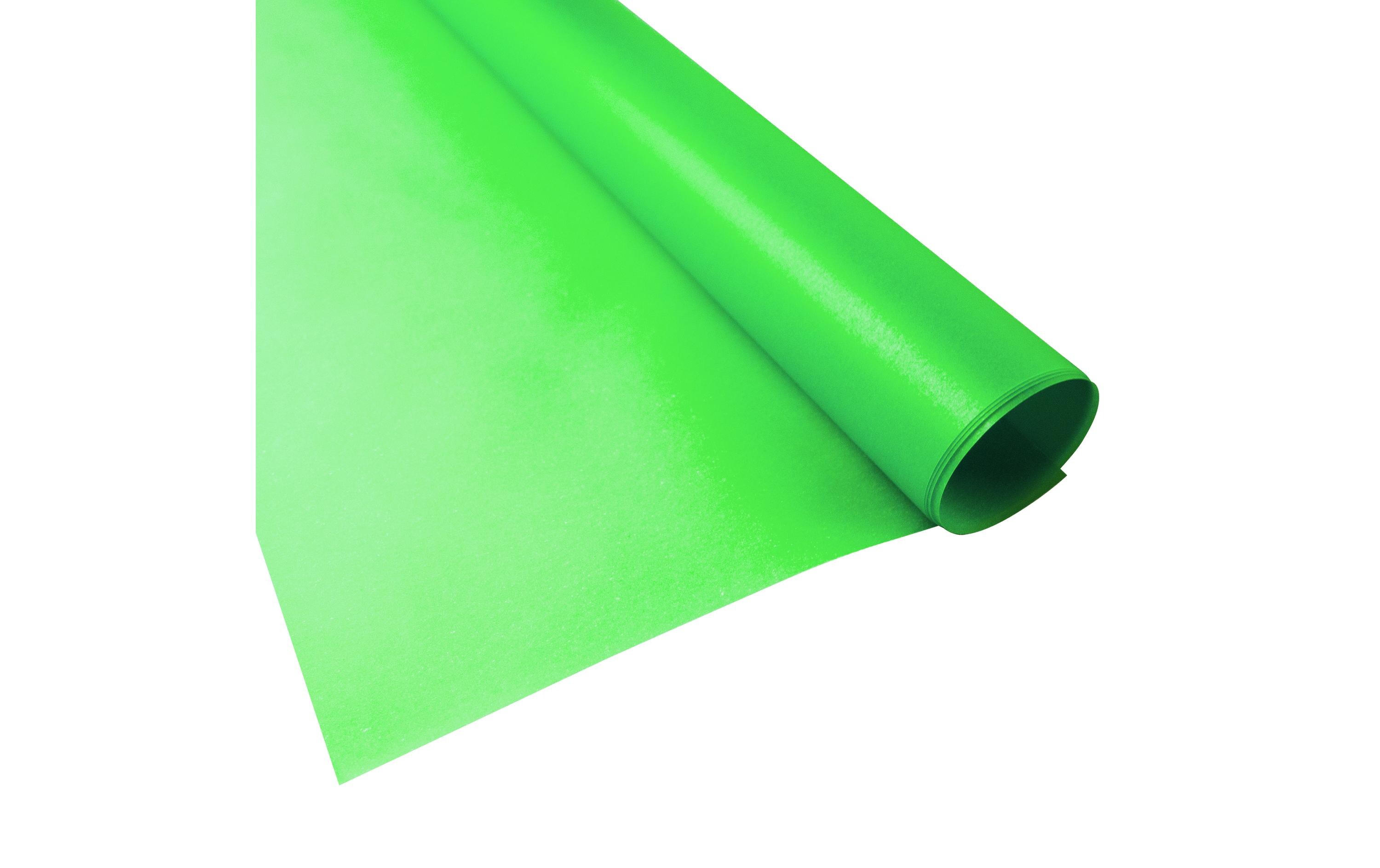 Transparentpapier Uni 50 x 61 cm, 115 g/m², GrasgrünTransparentpapier für die Gestaltung von Fenstern oder anderen Bastelideen