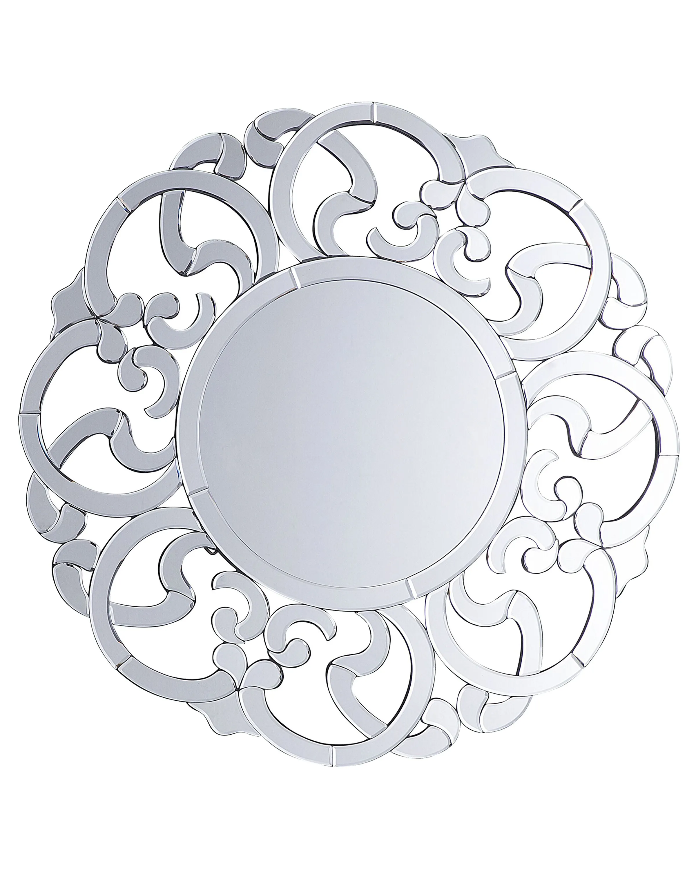 Wandspiegel MORNAIX 70 cm 70 cm Zilver