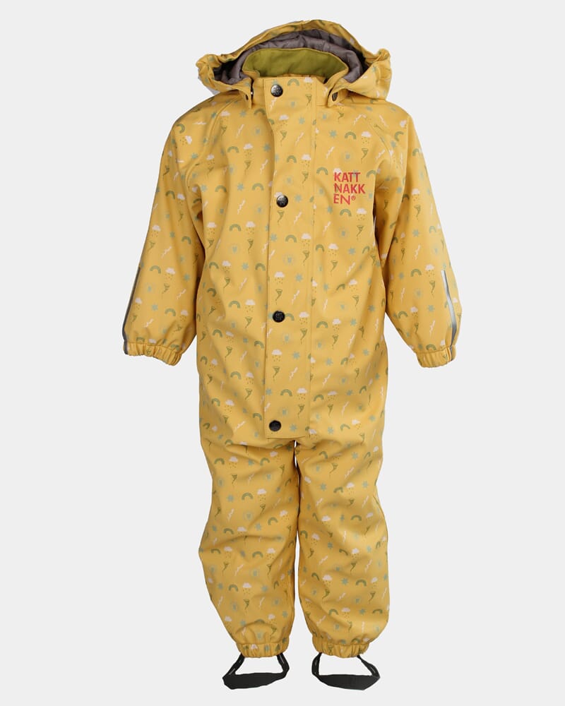 Babyregndress Dugg bananskum - Kattnakken - Rumpetroll
