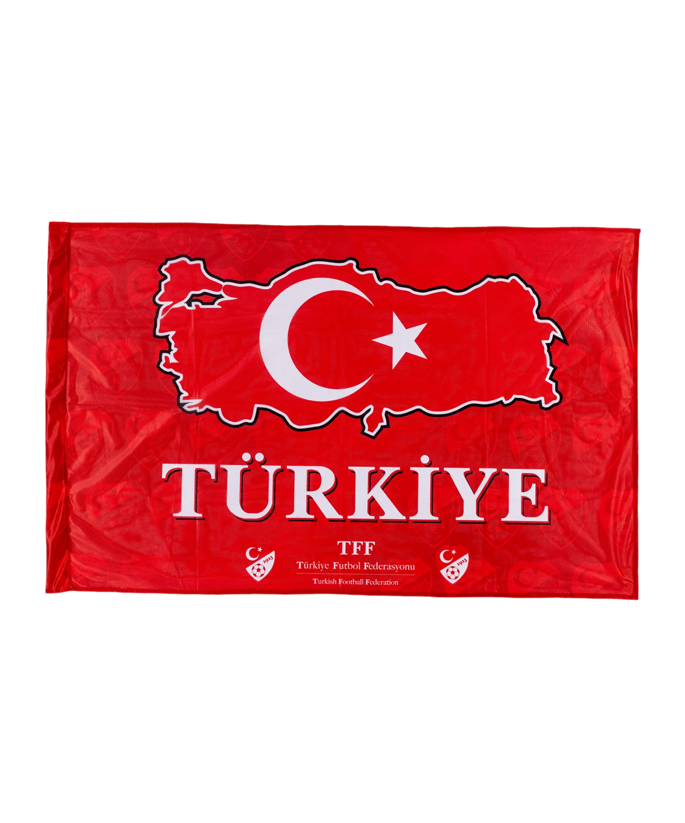 TFF Türkei Fahne 120x80cm EM 2024 Rot