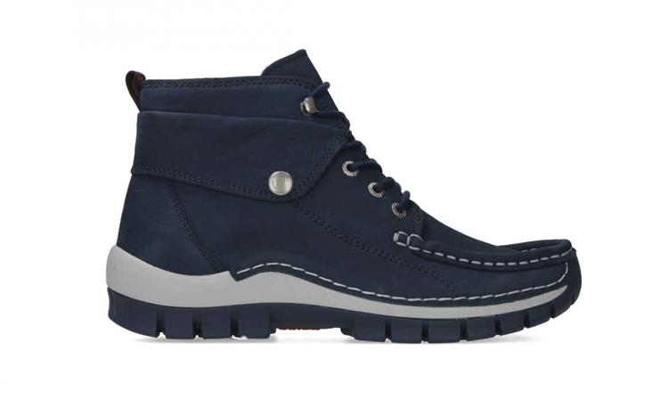Wolky 00470010 Jump Summer Timber nubuck blauw