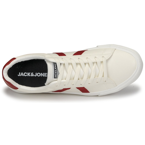 Jack & Jones - JFW FREEMAN PU - Blanc / Rouge