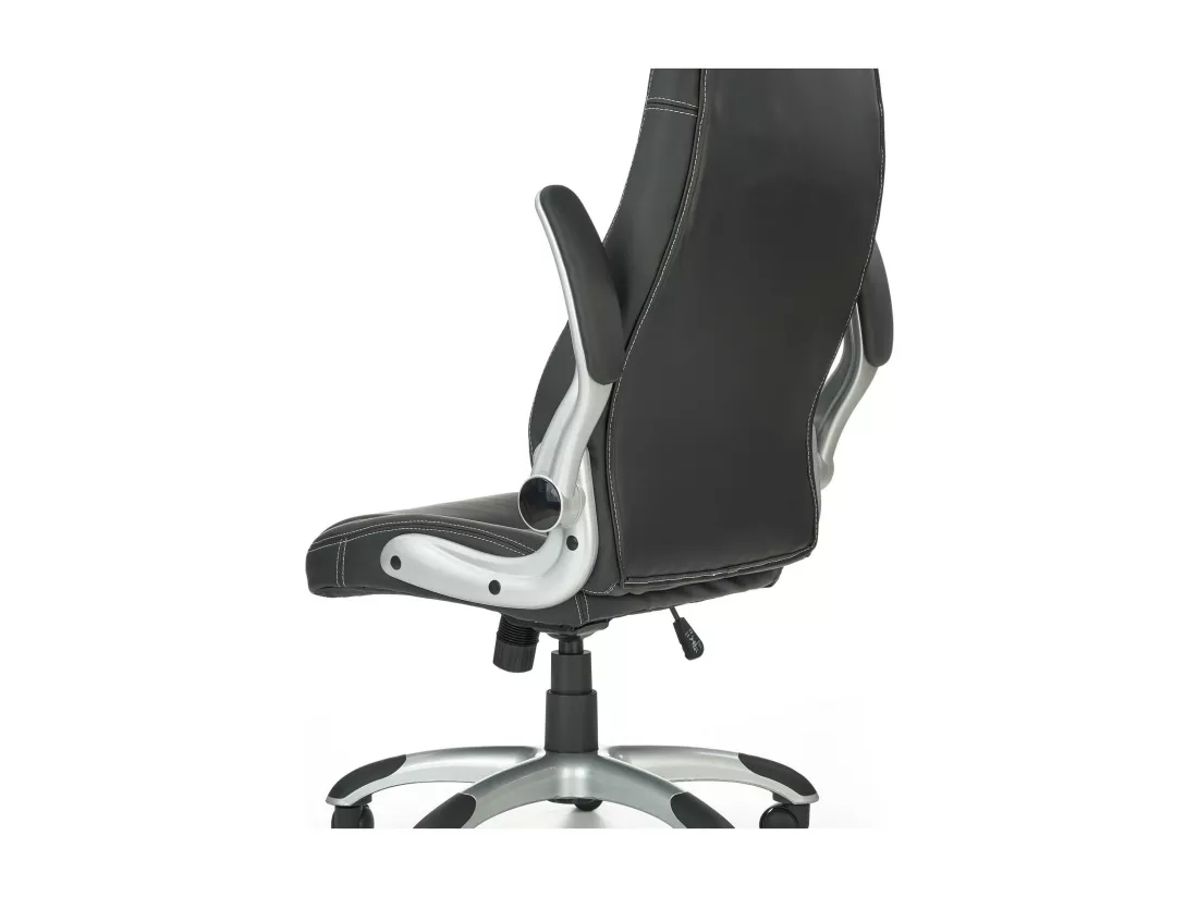 Fauteuil de bureau noir et blanc Carbone
