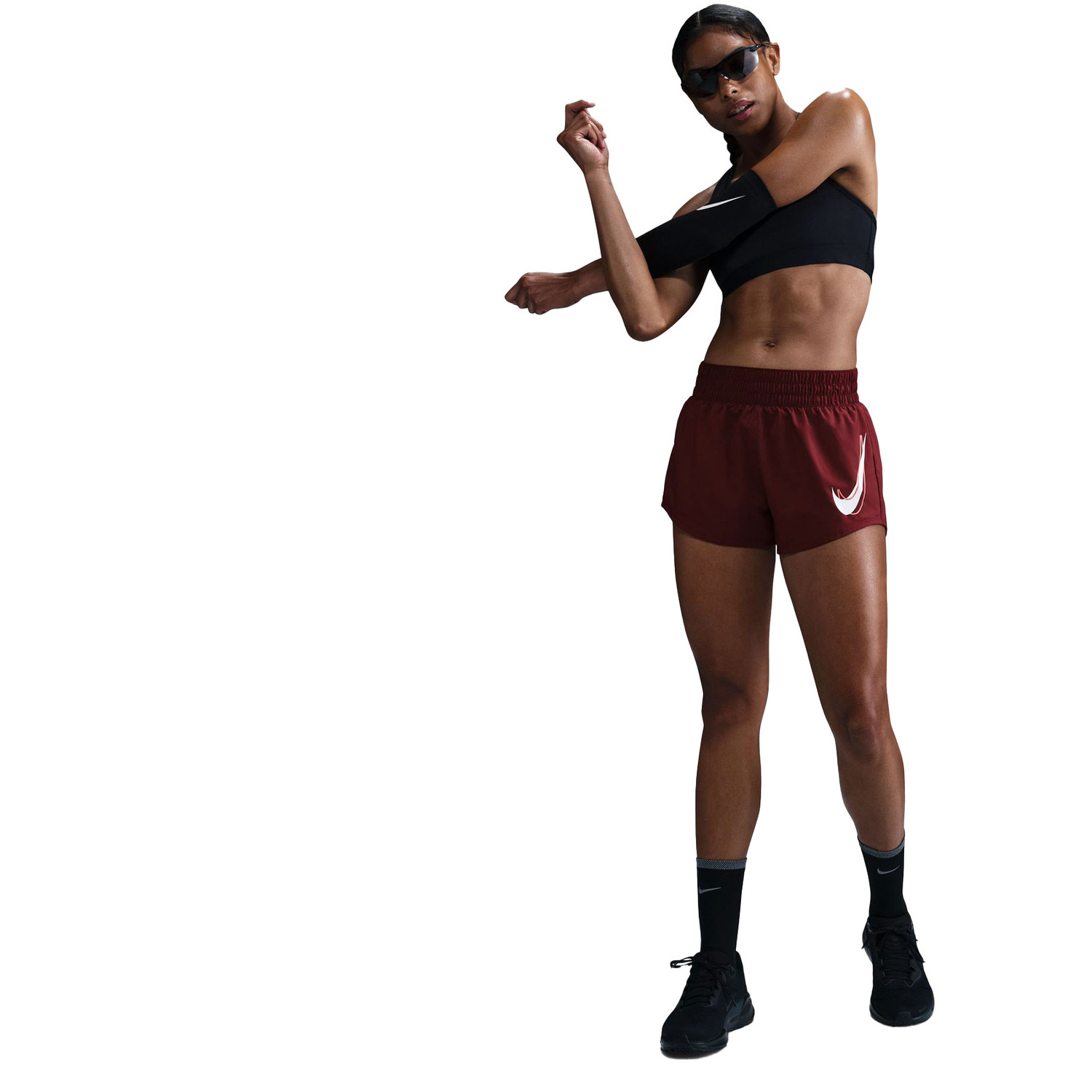 Nike Dri-FIT One Swoosh Short Dames