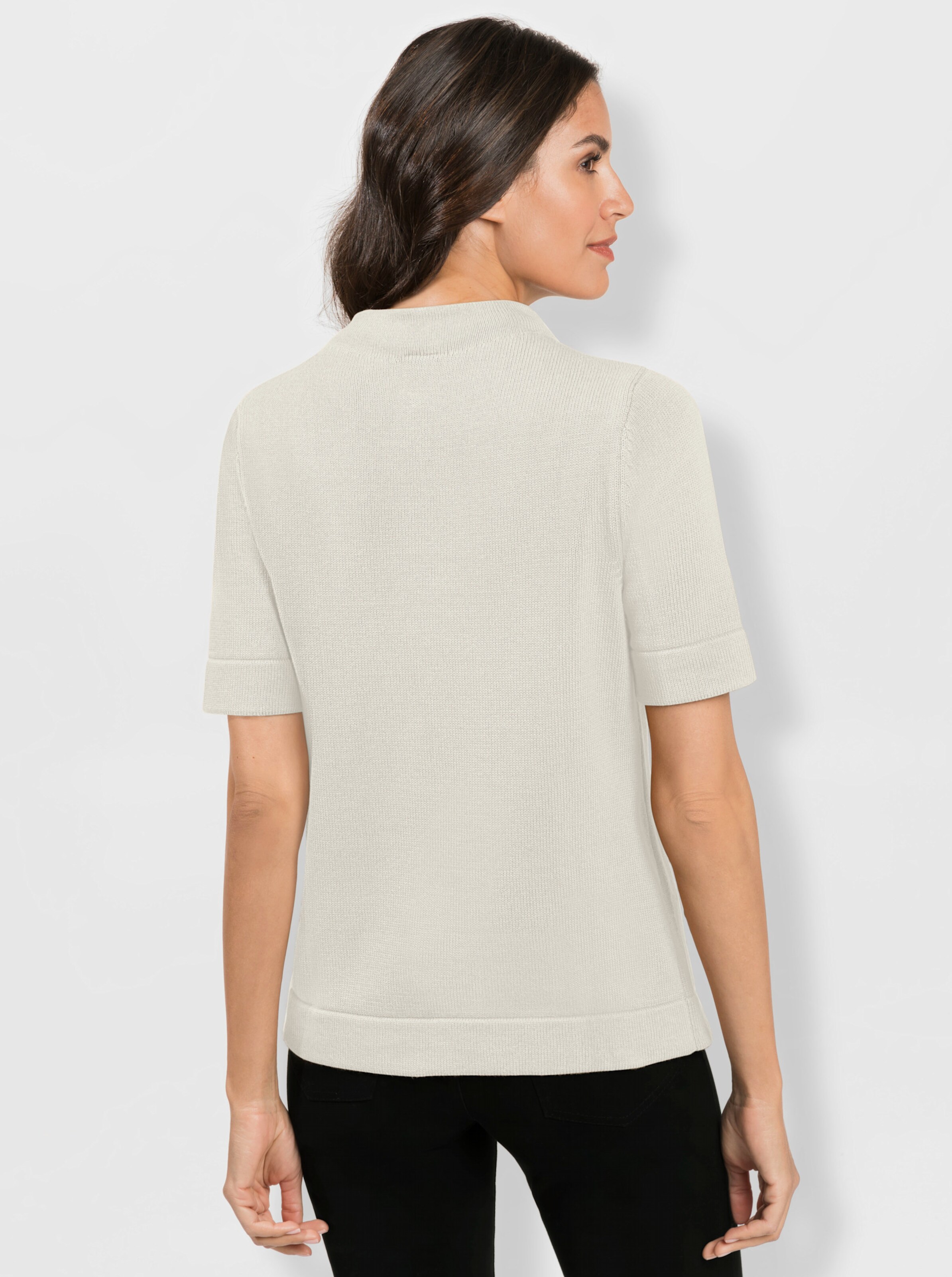 Stehkragenpullover