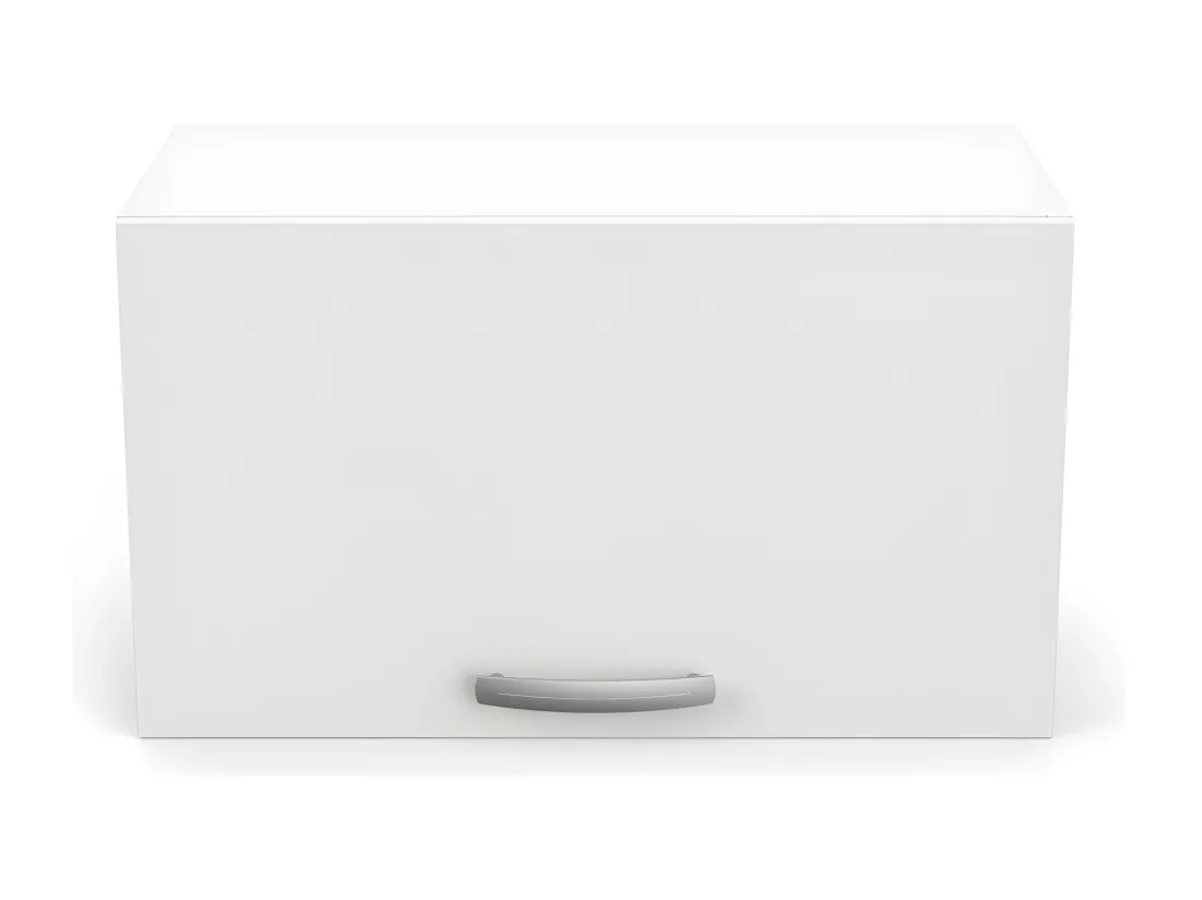 Meuble dessus de hotte 60 cm Blanc Mat - MARTA - L 60 x l 28 x H 35 cm