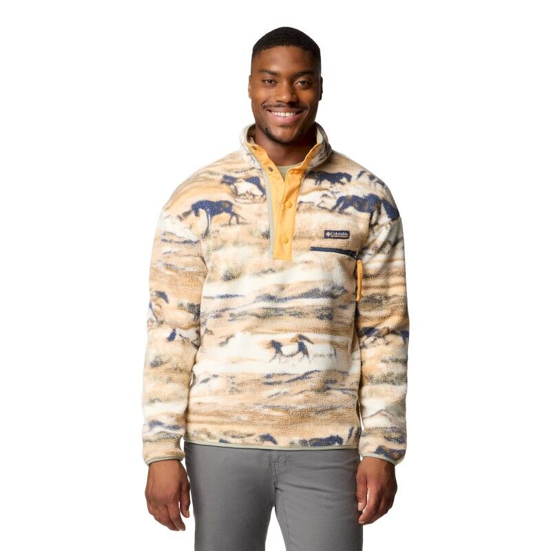 Helvetia II Printed Half Snap Fleece - Polaire homme
