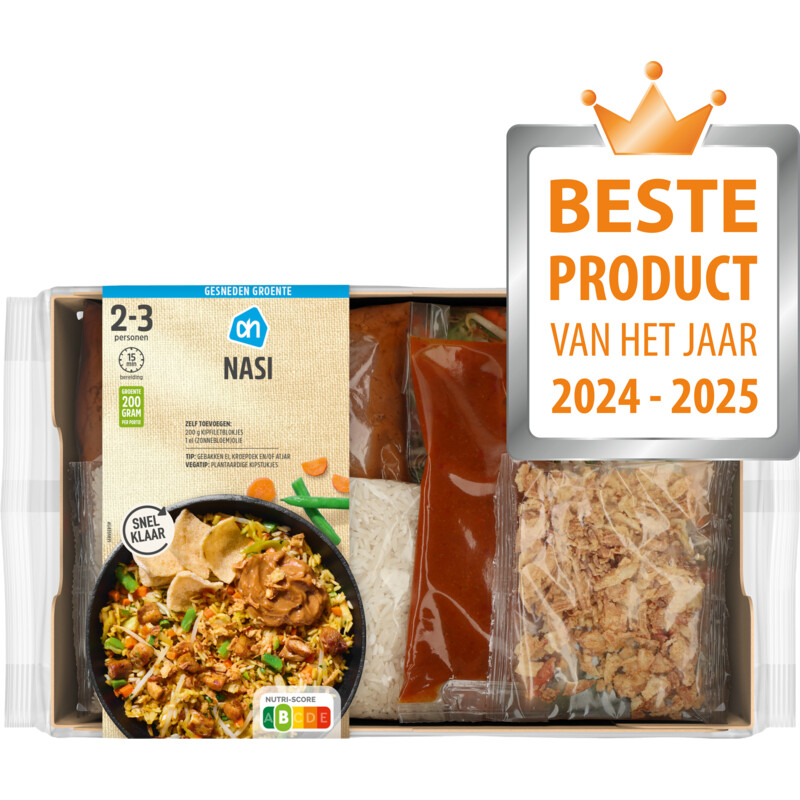 AH Gesneden verspakket nasi
