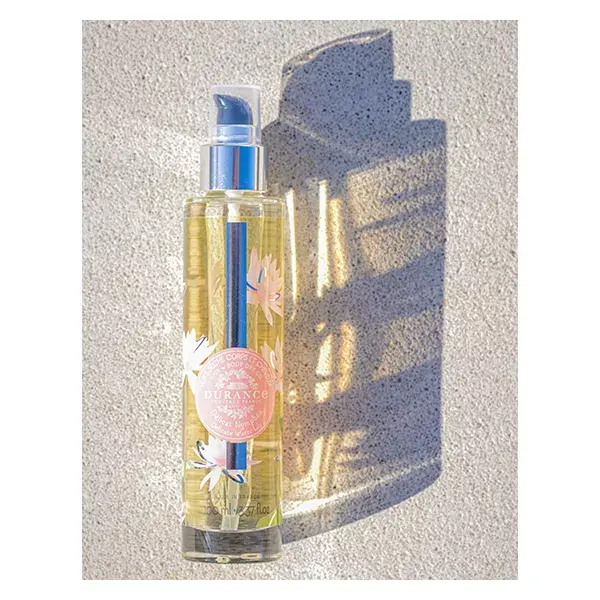 Óleo Seco Delicado para Corpo e Cabelo Durance, Lírio d'Água, 100 mL
