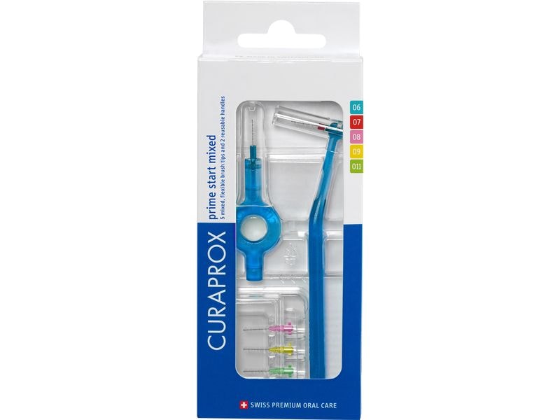 CURAPROX Interdentalbürsten Interdental CPS prime mixed-Set Effektive Interdentalreinigung in allen Grössen