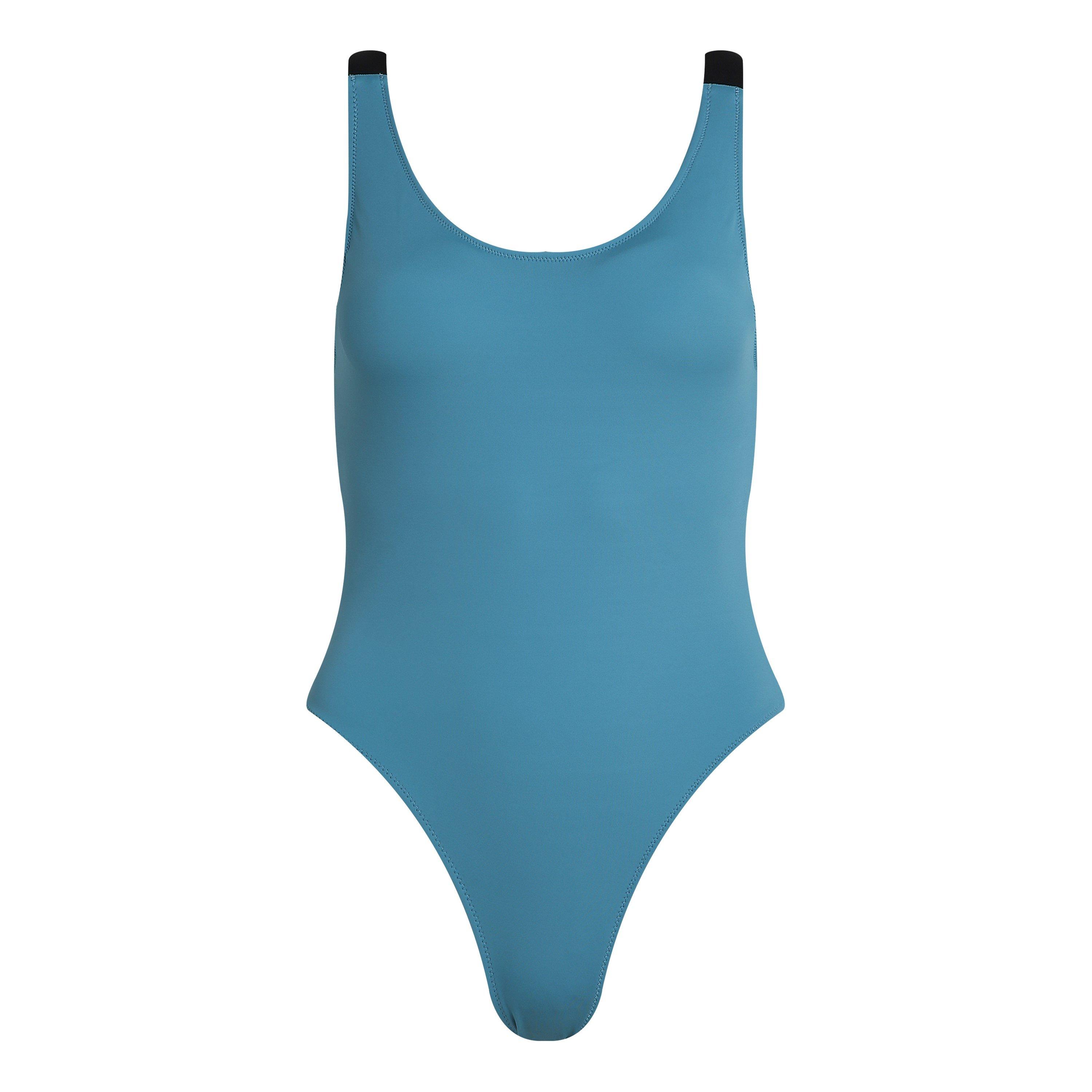 Calvin Klein Scoop Back One Piece Swimsuit