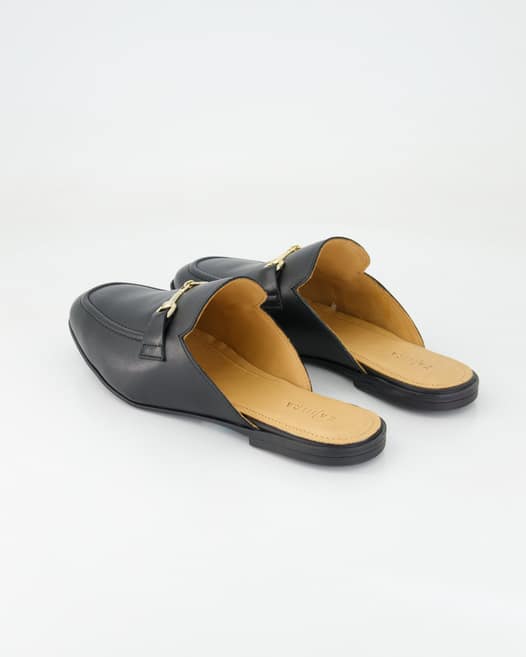 Zahira 4250-T Pantoletten in Schwarz