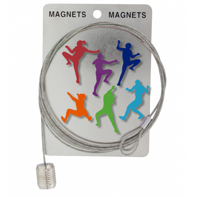 Câble porte photos et magnets - Magnetic Cable