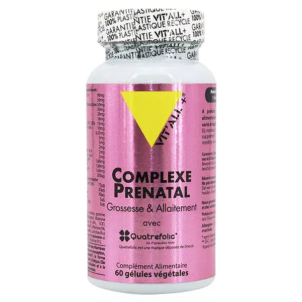 Vit'all+ Complexe Prénatal 60 gélules végétales