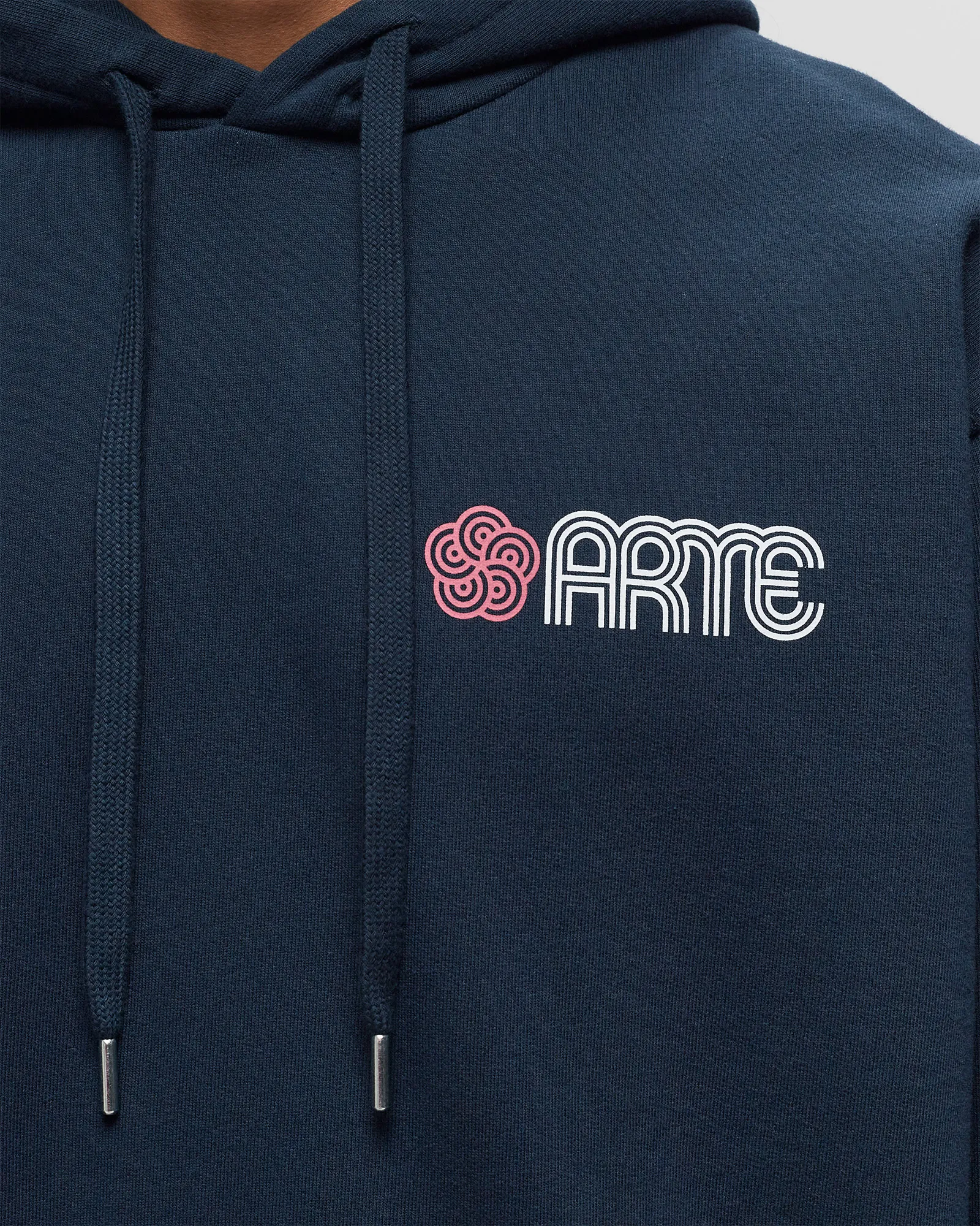 Arte Antwerp Circle Flower Back Front Print Hoodie