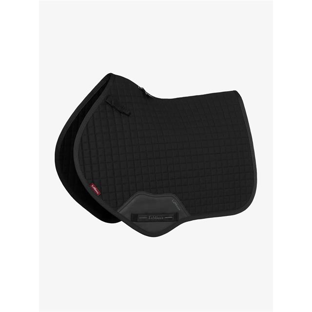 Zadeldek LeMieux Cotton Close Contact Square Springen Zwart