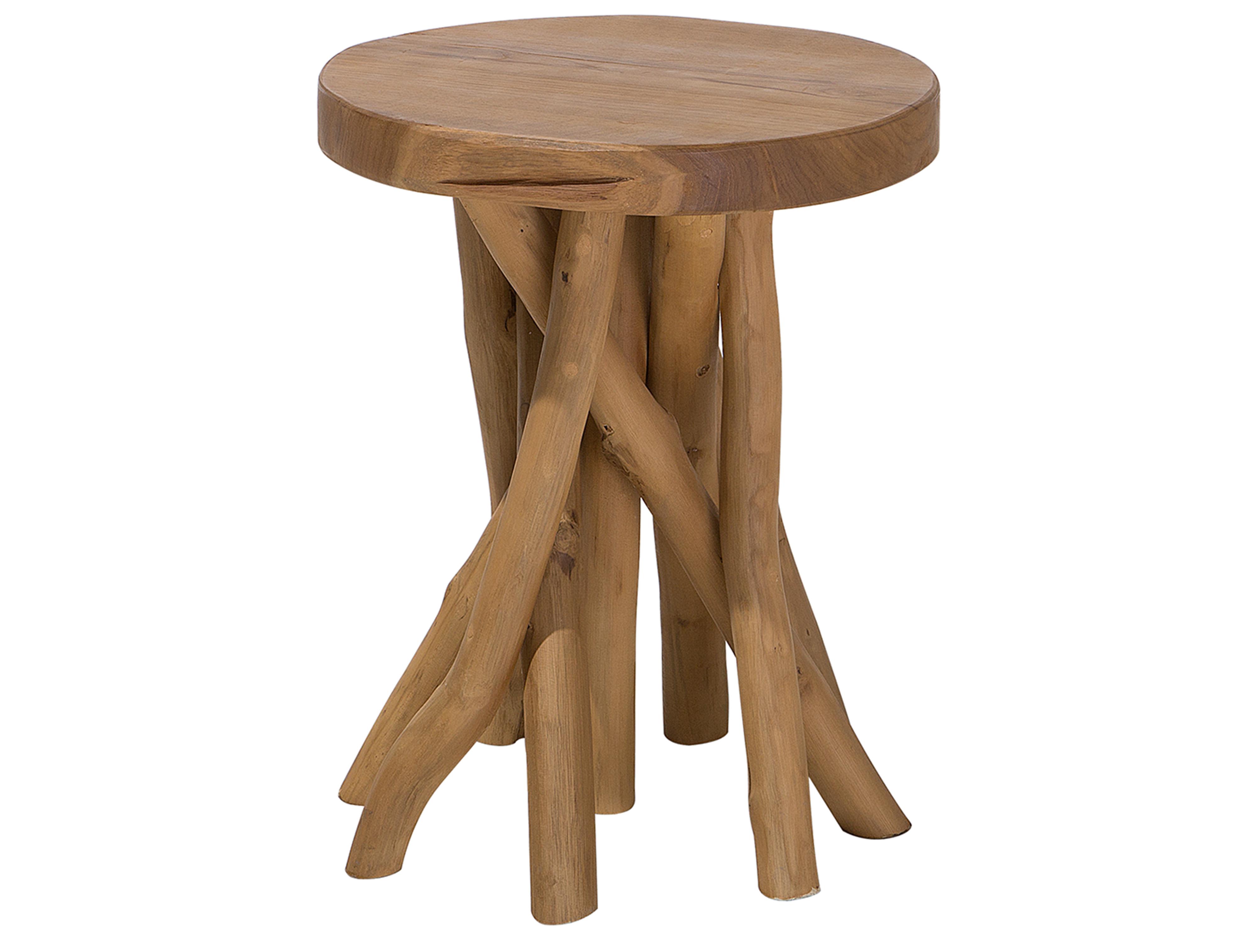 Bijzettafel MERRITT Teakhout Bruin