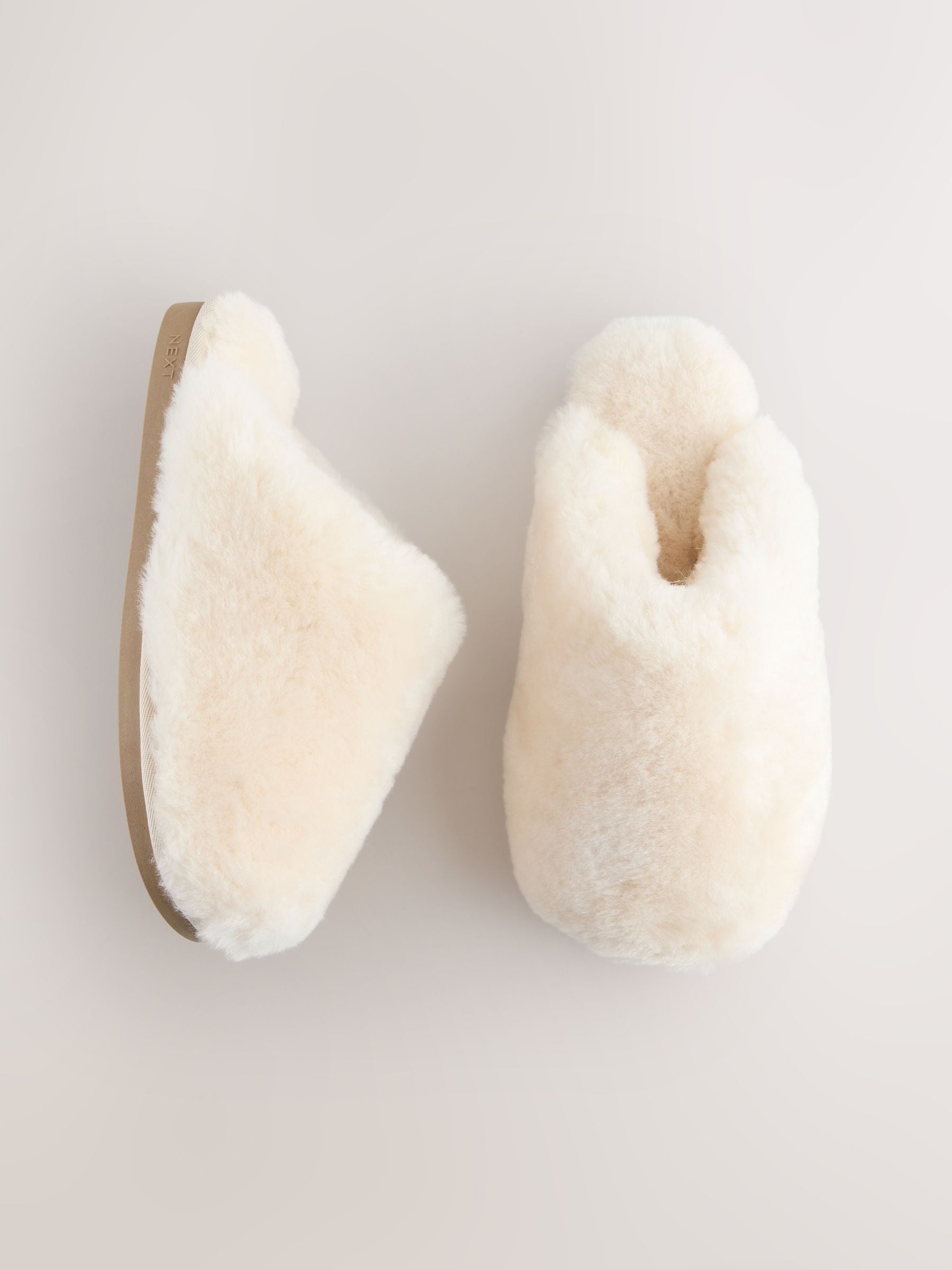 Wit - N.Premium Sherling Mule Premium Slippers