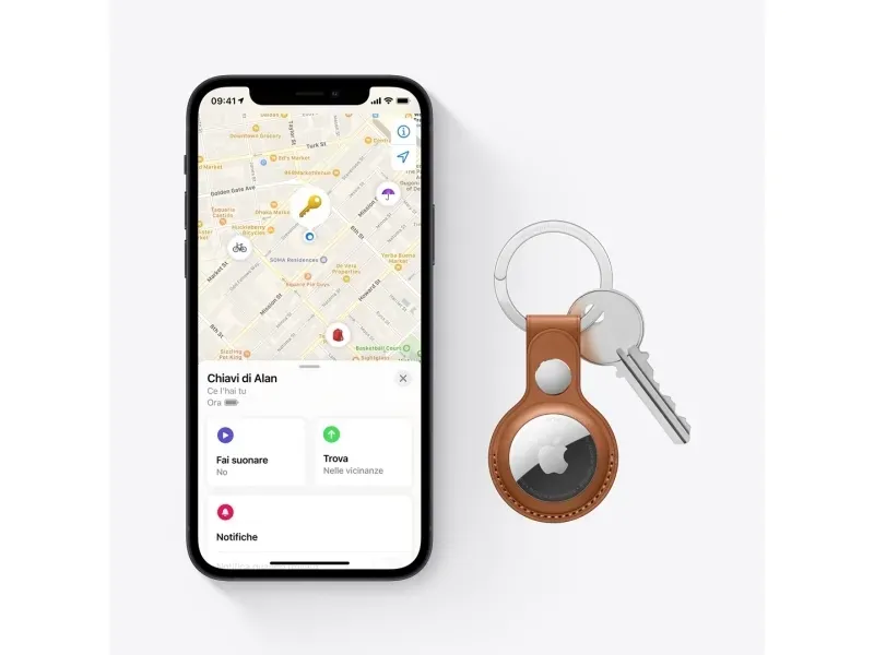 Apple | AirTag - Anti-tab Bluetooth-tag (pakke med 4)