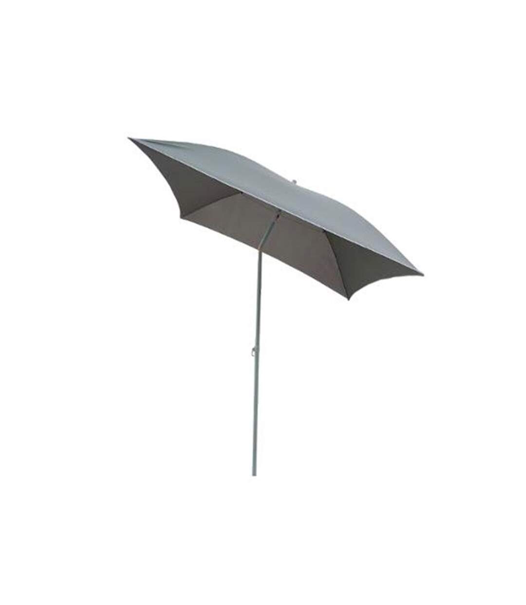 Parasol de Plage Carré Helenie 239cm Gris