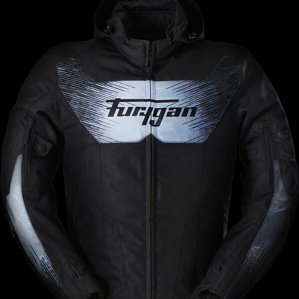 Furygan - Blouson Shard HV' Noir / Gris