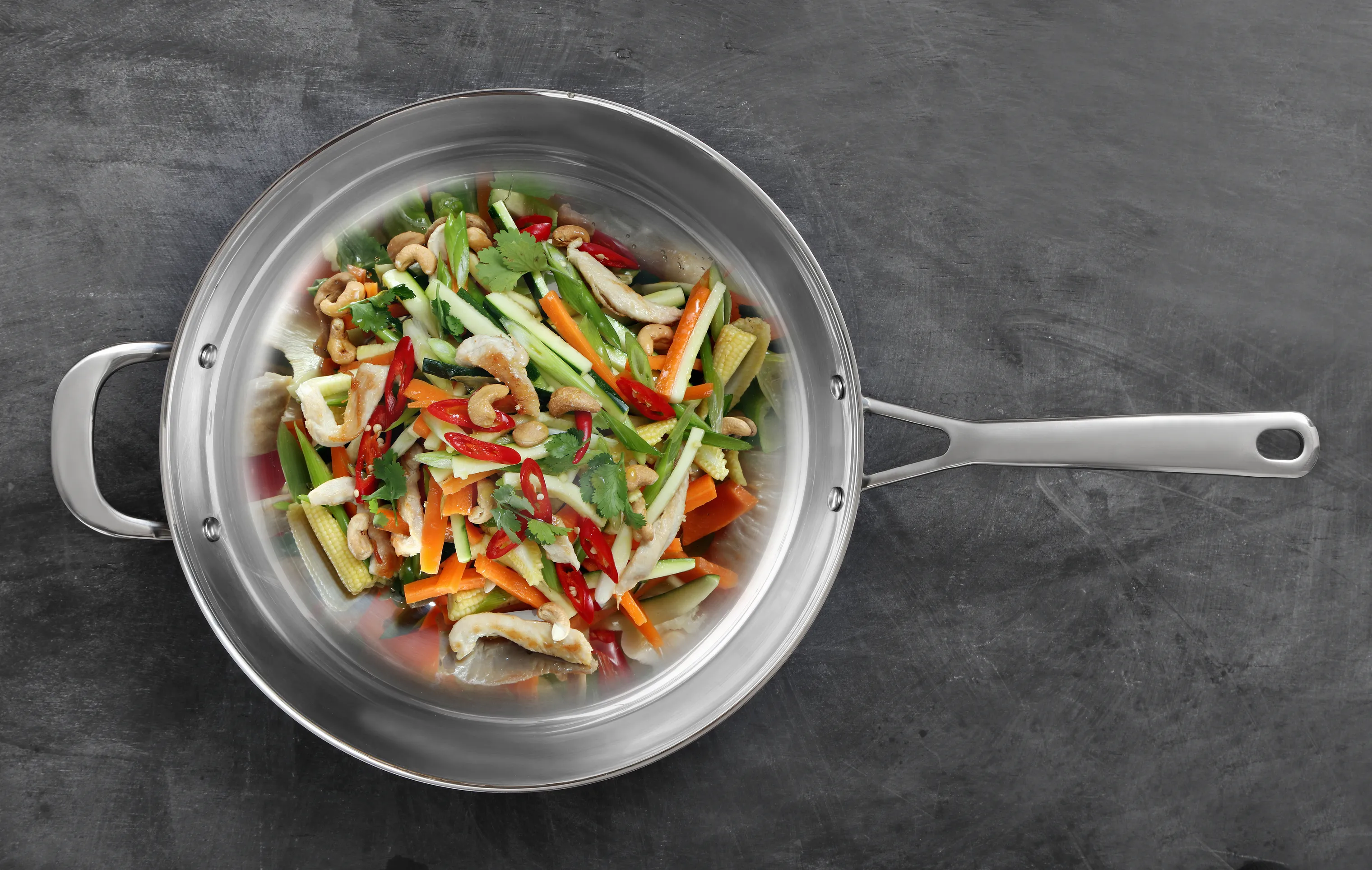 Cook & Baker 3-ply Wok