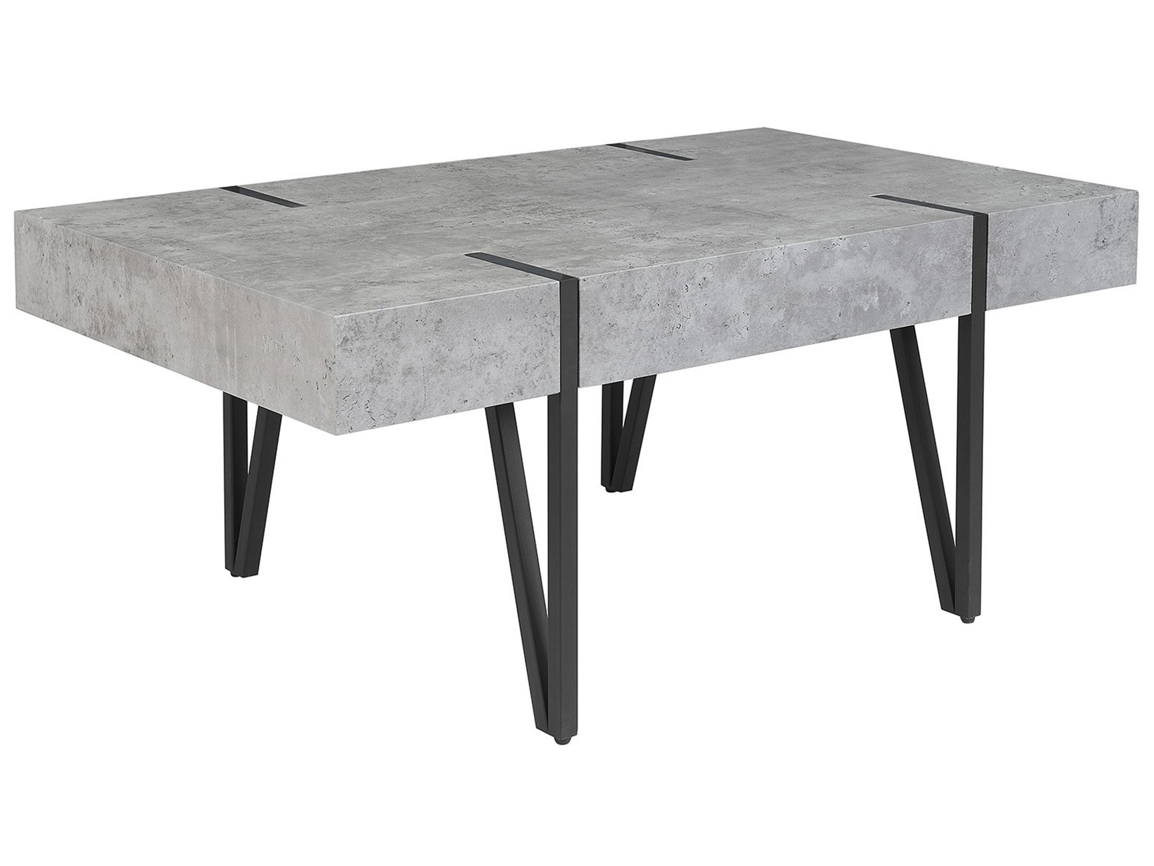 Salontafel ADENA Grijs beton-effect
