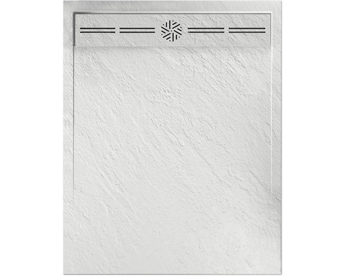 Jungborn VENTI douchebak 100 x 80 x 3 cm wit mat
