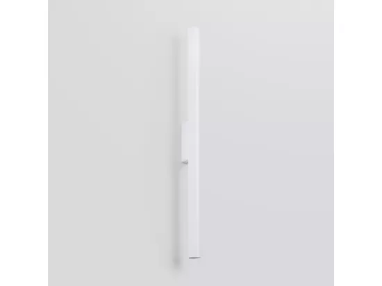Appliques Pastelo moderne en acier - 2 sources lumineuses - L.2,5 x H.50 cm - blanc