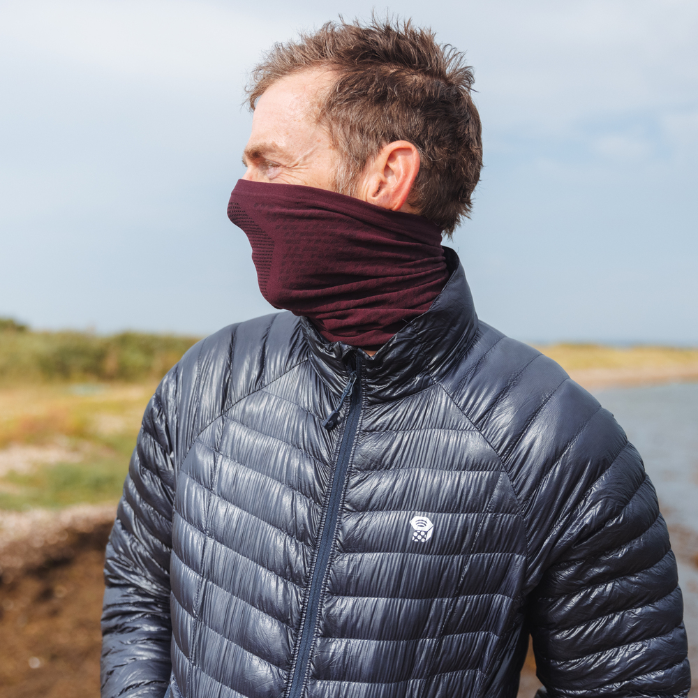 GripGrab Freedom Sømløs Warp Knitted Halsedisse Rød