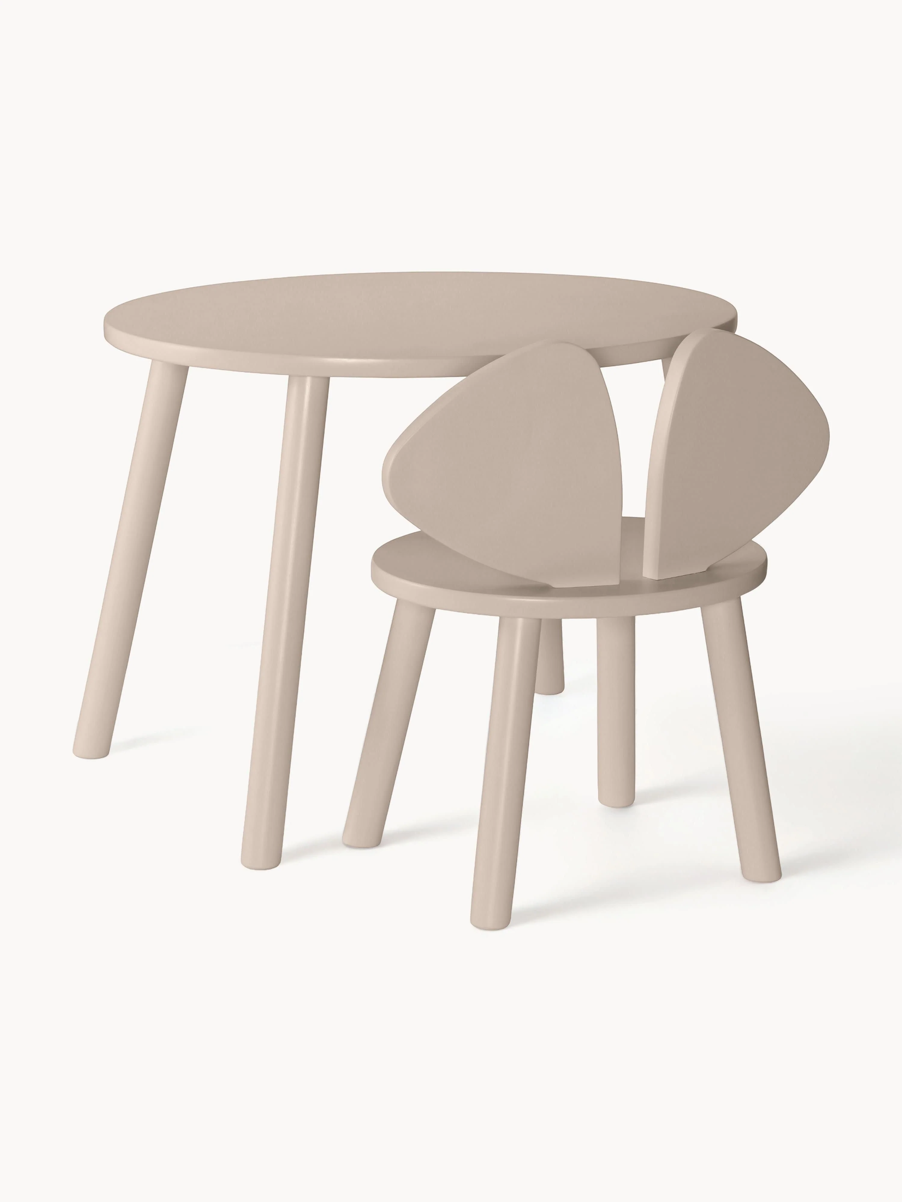 Kindertafel Mouse met kinderstoel